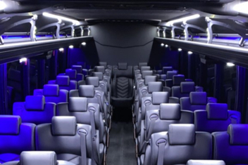 Kent Charter Bus Interior