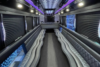 Kent Party Bus Interior