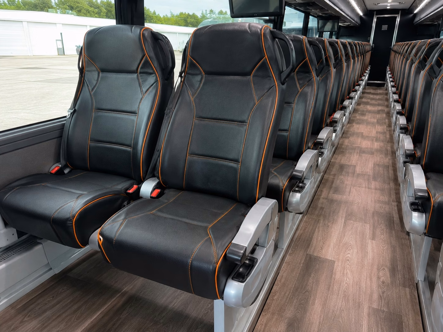 kent 56 passenger charter bus rental