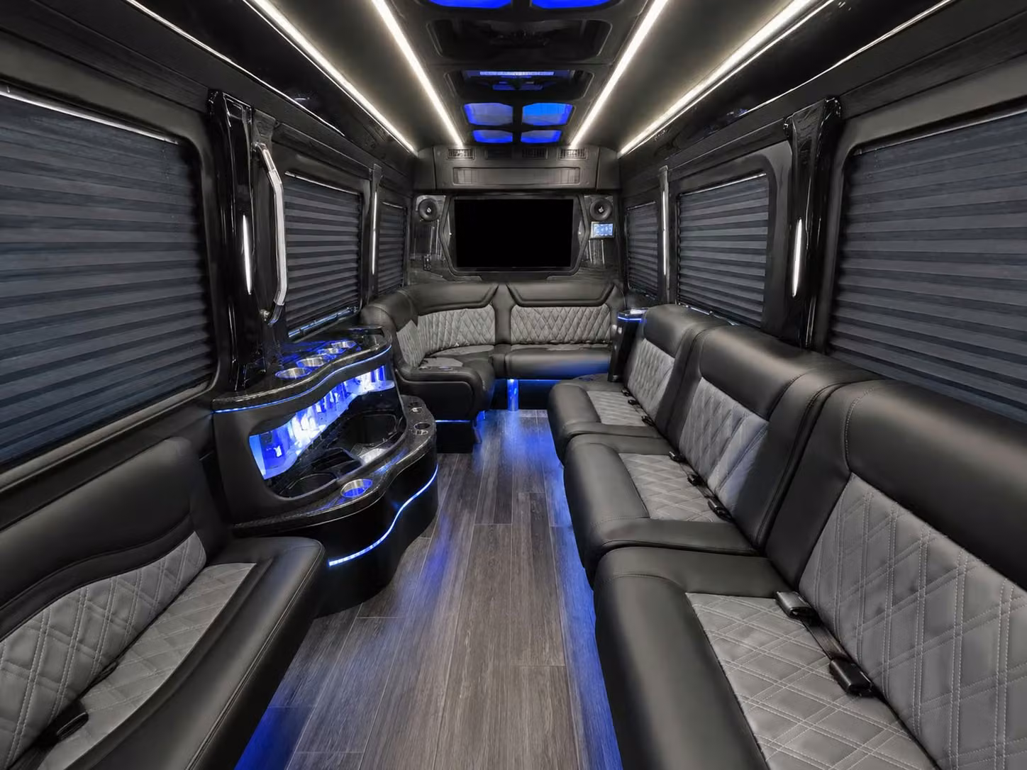 sprinter vans and executive shuttles for kent wedding vip transportation